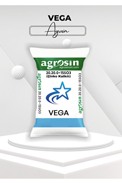 Agrosin VEGA Np’li Çinko Destekli Katı Organomineral 20+20+0+Zn  Gübre