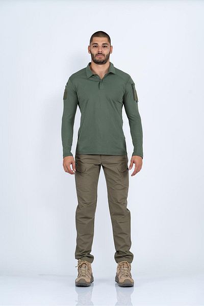 Combat Tactical Lacost Polo Tactical T-Shirt - Shirt Collar, 802 U.Sleeve, Pique - Outdoor