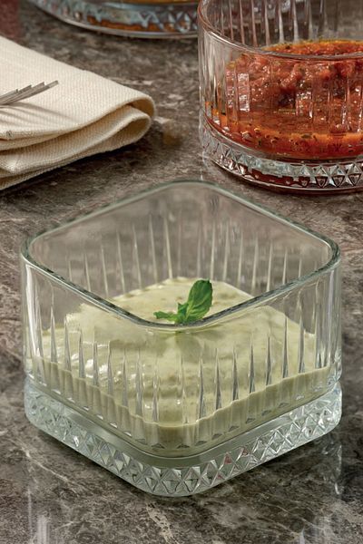 Paşabahçe Elysıa Square Snack Bowl 235Cc 4 Pieces