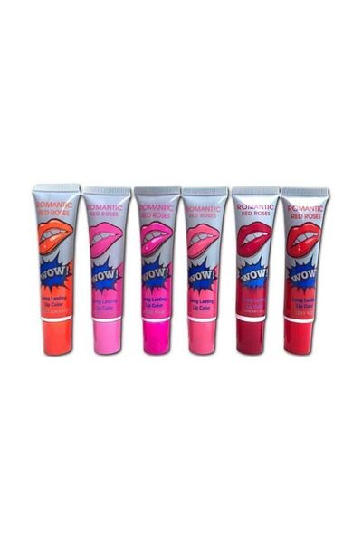 hbtasarim 6-Piece Wow Peelable Lipstick Set