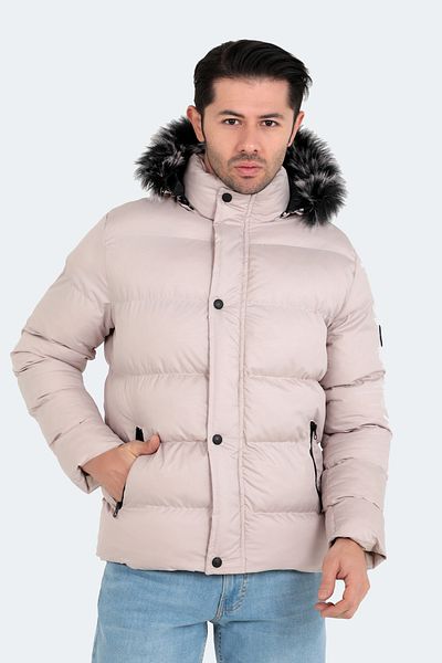 Slazenger Ανδρικό παλτό Northem Stone Grey