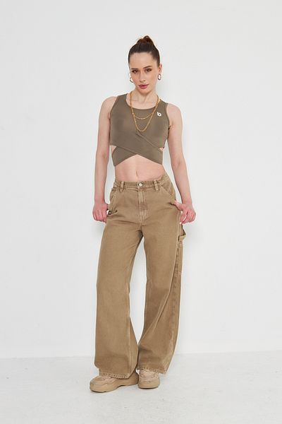Kutaf Mink Cotton Carpenter Trousers