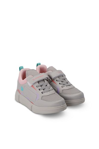 Slazenger Kepa in Girls' Sneaker Shoes Dark Grey / Pink