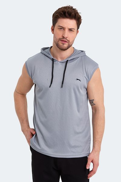 Slazenger Ανδρικό μπλουζάκι σε γκρι Rag