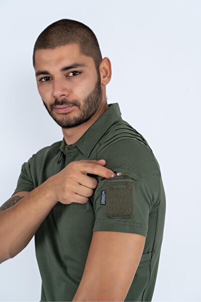 Combat Tactical Μπλουζάκι Tactical Outdoor Pique - Κοντό μανίκι, T-shrıt-804