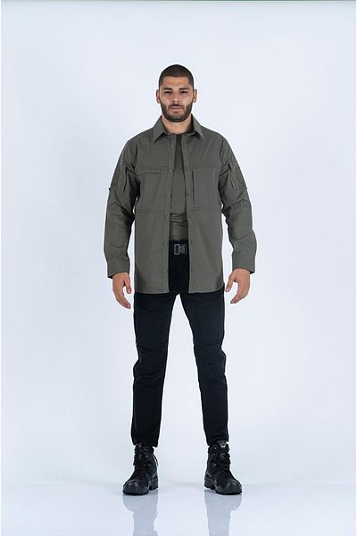 Combat Tactical Πουκάμισο με φερμουάρ για εξωτερικούς χώρους Tactical πουκάμισο Swat Protection - 420