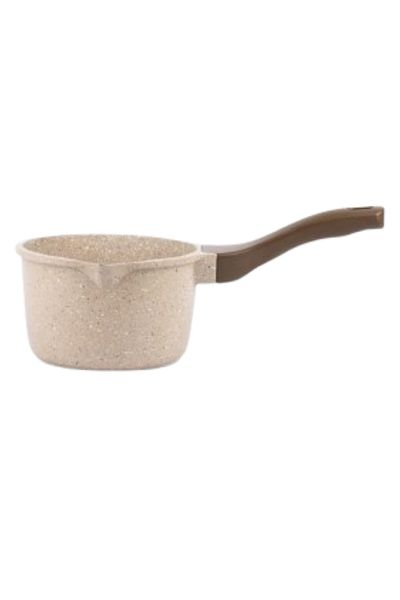 ThermoAD 12 PCS - Cast Granite Milk Pot - Sauce Pot / Mink