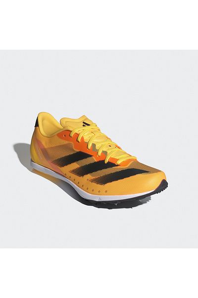 adidas Ανδρικά παπούτσια τρεξίματος Adizero Distancensar με πορτοκαλί Spikes