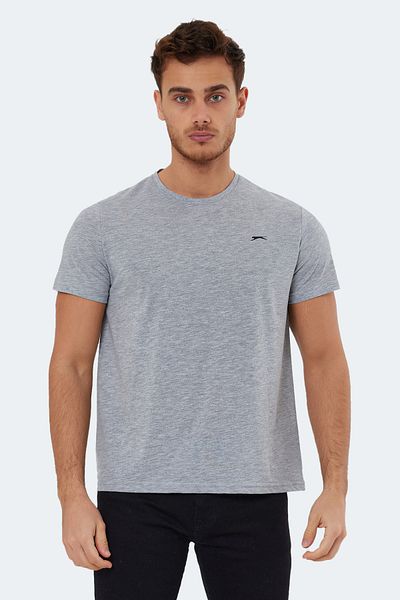 Slazenger Ανδρικό γκρι μπλουζάκι - Rosalva