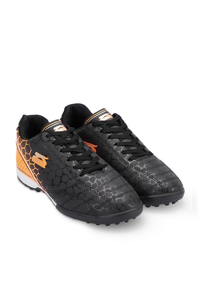 Slazenger Pantofi de fotbal Danger I Hs Astroturf Field Negru / Portocaliu