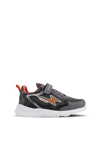 Slazenger Kaoru Sneaker Boys' Shoes Dark Gray / Orange
