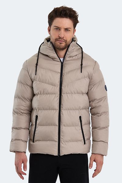 Slazenger NOVEX Ανδρικό Παλτό Stone Grey