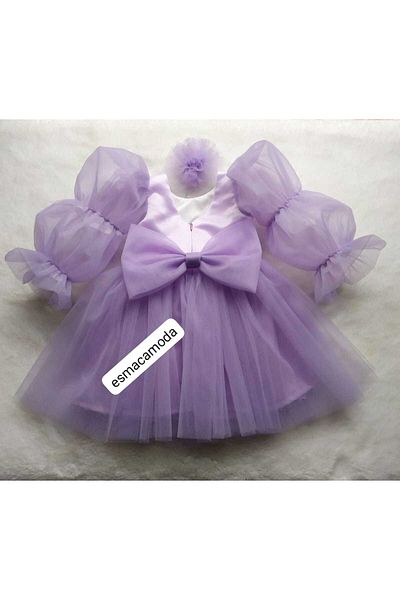esmacamoda ROCHIE LILA BEBE FETITA COPII