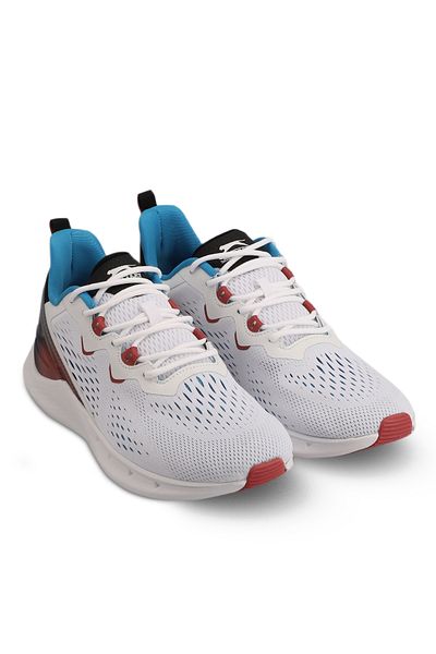 Slazenger حذاء رياضي رجالي من Wassa باللون الأبيض / الأحمر