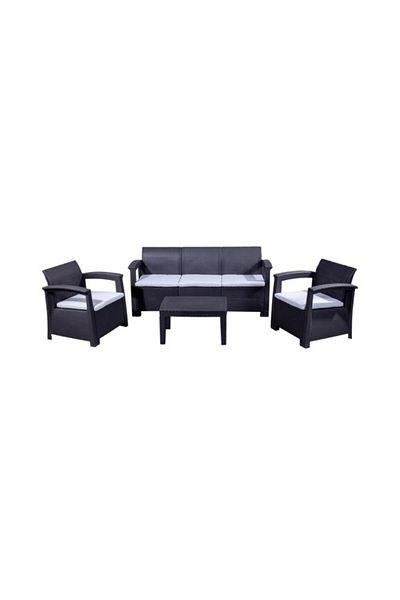 Lifan 4-Piece 5-Seater Elegant and Modern Design Outdoor Seating Set