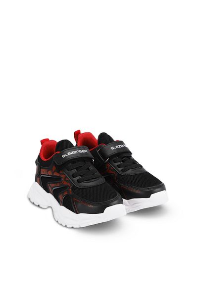 Slazenger Kanner Boys' Sneaker Shoes Black / Red