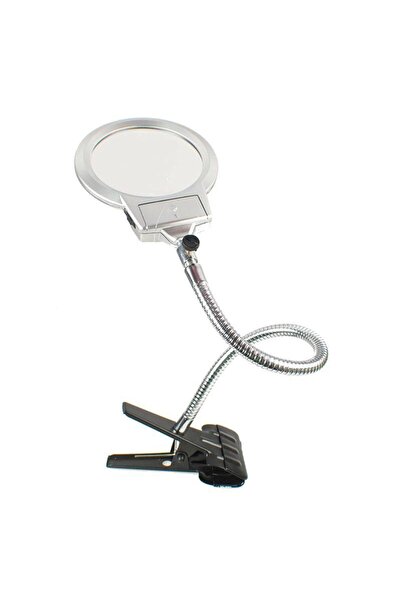 Comet Mg15120-a Metal Hortumlu Mandallı Masa Büyüteci