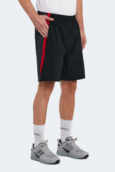 Slazenger RANDY Erkek Cepli Fıtness Siyah Şort