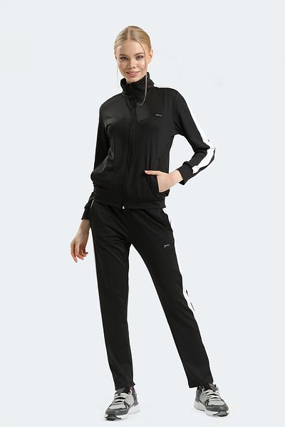 Slazenger Γυναικεία αθλητική φόρμα Rifle Μαύρη