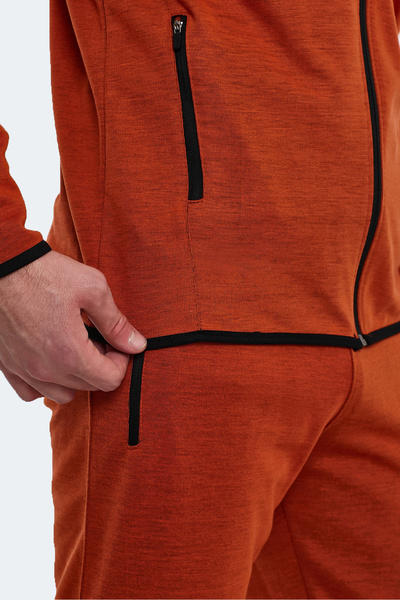 Slazenger ORKA IN Erkek  Kiremit Eşofman Takımı