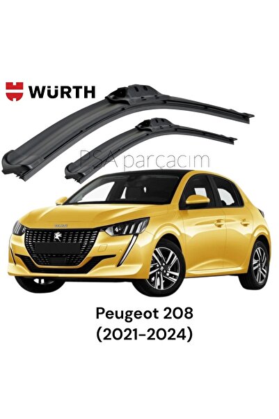 Würth Peugeot 208 Muz Silecek Takımı (2021-2024) 2'li