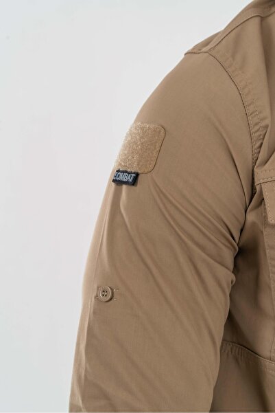 Combat Tactical Outdoor Taktik Gömlek Fermuar Cepli Koruma Swat Gömlek Yazlık - 424