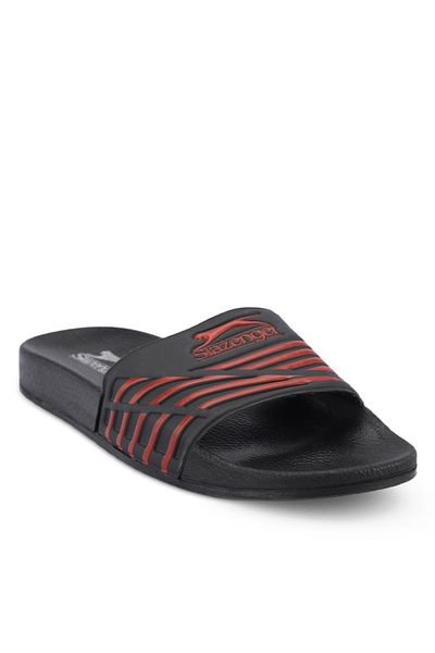 Slazenger Ανδρικές παντόφλες FION Μαύρο / Κόκκινο