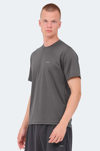 Slazenger Ανδρικό T-Shirt Senate I Σκούρο Γκρι