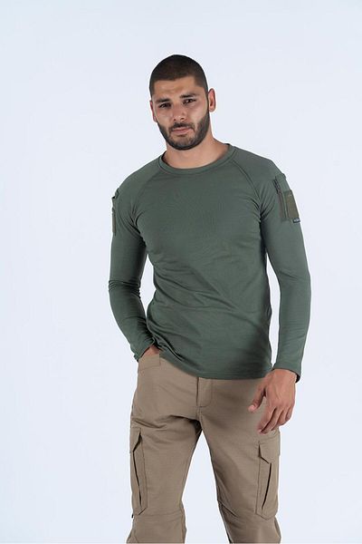 Combat Tactical Μπλουζάκι Casual Outdoor - Μπλουζάκι με λαιμόκοψη 801