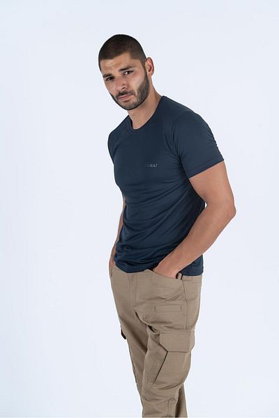 Combat Tactical Ανδρικό μπλουζάκι εξωτερικού χώρου - Crew Neck, Casual, Sports T-shirf - 807 Ygm