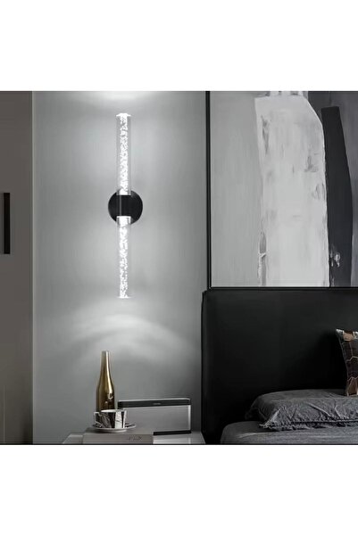 Vonalight 38cm Ledli,DuvarAplik,Kabarcıklı Cam,aplik,Yatakbaşı,Modern,Dekoratif,Koridor, 3000K (1ADET)