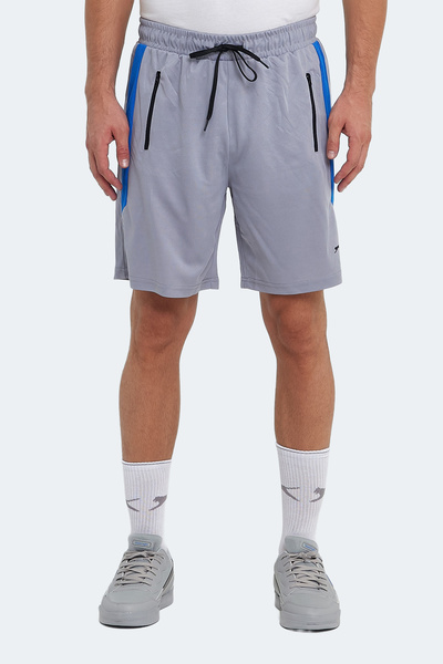 Slazenger RAKESH IN Erkek Cepli Fıtness Gri Şort