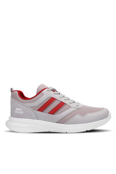 Slazenger Omıros I Sneaker Ανδρικά Παπούτσια Γκρι / Κόκκινο