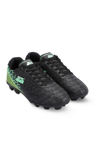 Slazenger Pantofi de fotbal pentru băieți Danger I Krp Negru / Verde