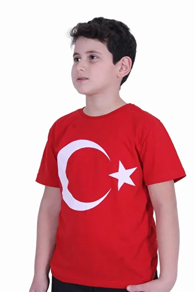 FYK KİDS Pack of 2 Atatürk-signature Different Patterned Boys' and Girls' T-shirts