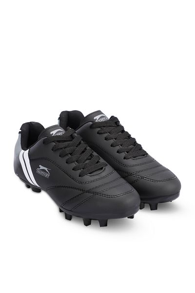 Slazenger Pantofi de fotbal Mark Krp pentru băieți Negru/Alb