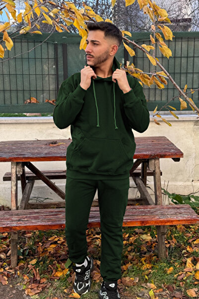 CMZ COLLECTİON Σετ φόρμας BOL KALIP με 3 κλωστές χοντρό ύφασμα