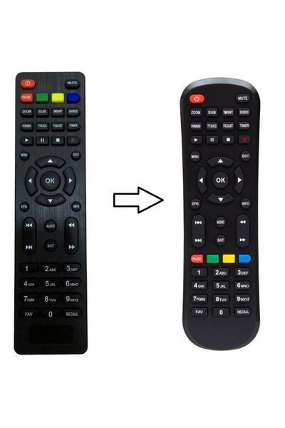 Yumatu Ip Hd Mersat Margınal Hd Ok-1658 Ile Aynı Uydu Kumandası