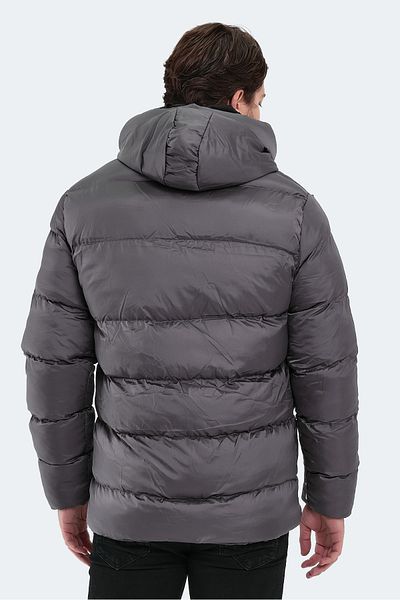 Slazenger Ανδρικό παλτό Hank &amp;   Παλτό Σκούρο Γκρι