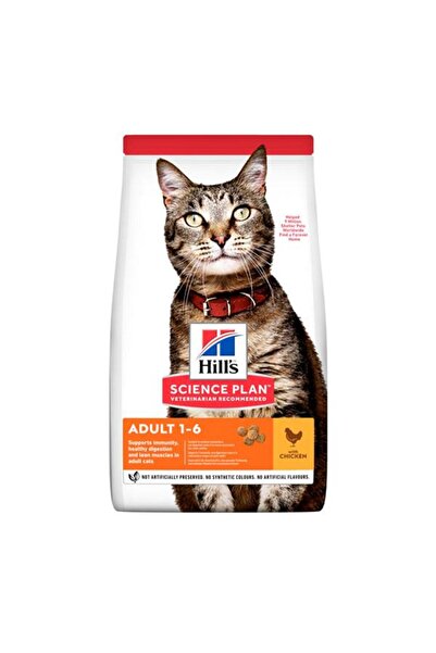 Hill's Adult Tavuklu Yetişkin Kedi Maması 3kg