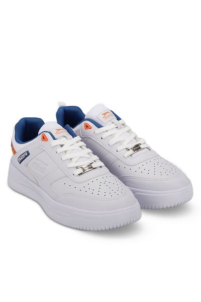 Slazenger Project I White / Saks Blue Men's Sneaker Shoes