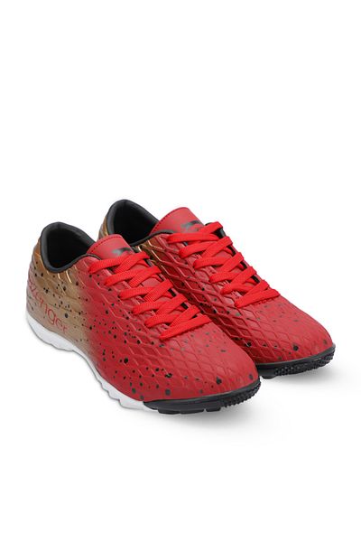 Slazenger Pantofi de fotbal pentru băieți Hanıa Hs, roșu Claret