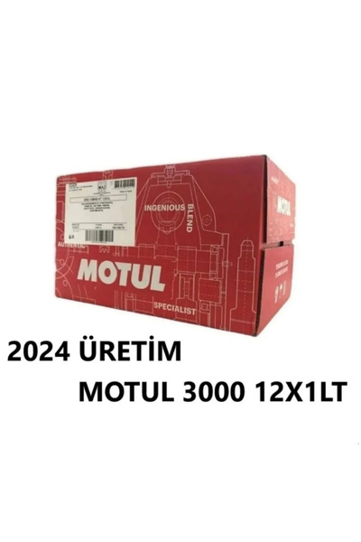 Motul 3000 10w40 4t 12 Adet 1 Lt