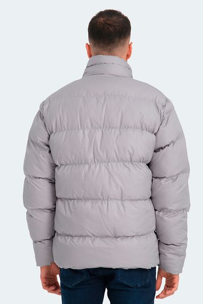 Slazenger Ανδρικό παλτό και παλτό Hama σε γκρι χρώμα