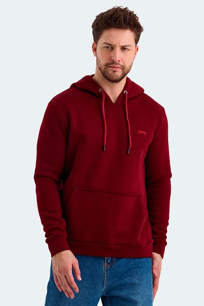 Slazenger Hanorac pentru bărbați - Keans In Claret Red