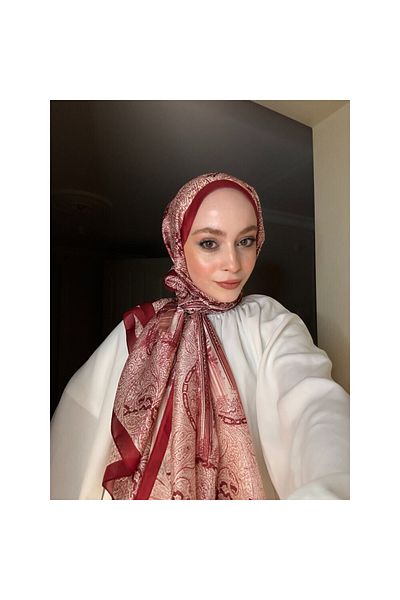 diorel Ethnic Pattern Vural Silk Shawl