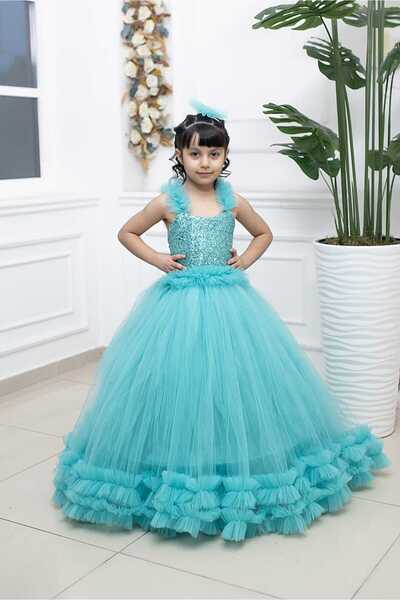 zde dikim evi 2025 NOUA Rochie de Seara Fete Modelul nostru Printesa