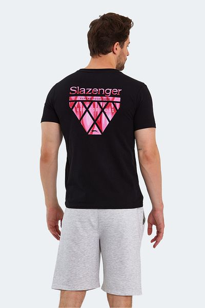 Slazenger Tricou Panco I negru pentru bărbați
