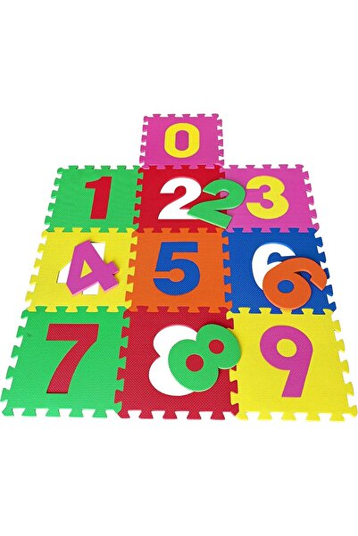 Power Joy Puzzle Mat Number 0-9 10pcs 12inch 1001