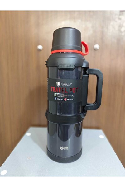 LÇH وعاء سفر 4 لتر ترمس للتخييم من الفولاذ المقاوم للصدأ